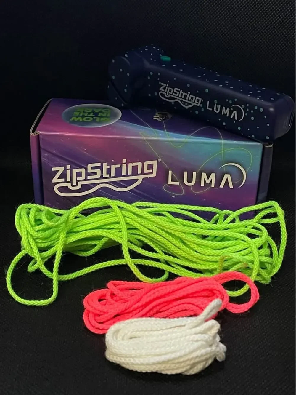 ZipString Luma Glow in the Dark(black light)